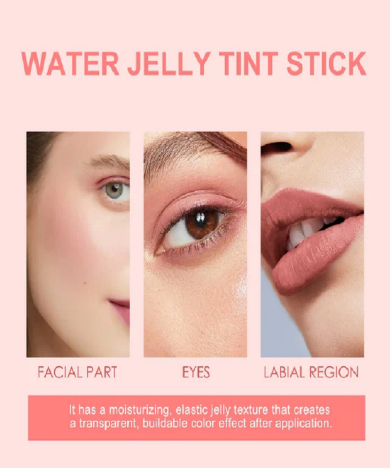 EELHOE Water Jelly Tint Stick Yanak Dudak Göz İçin - Görsel 3